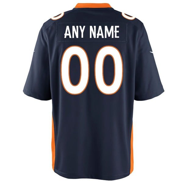 Youth Denver Broncos Nike Navy Game Custom Jersey