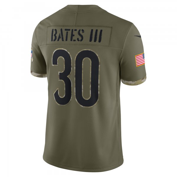 Men's Cincinnati Bengals Nike Olive 2022 Salute To Service Limited Jersey