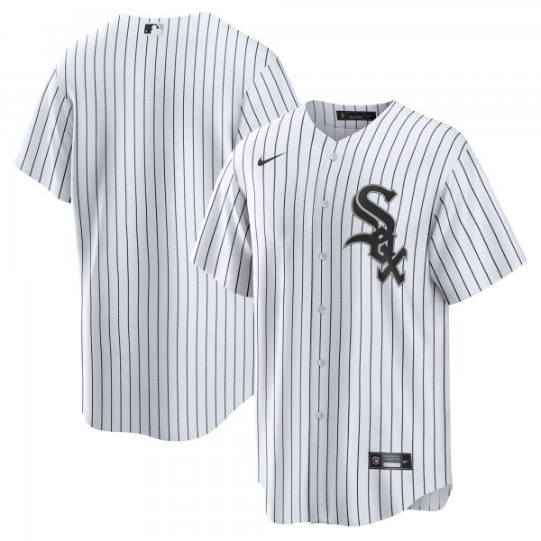 Men's Chicago White Sox Nike White Home Replica Team Jersey