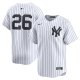 Men's New York Yankees DJ LeMahieu Nike White Home Limited Player Jersey