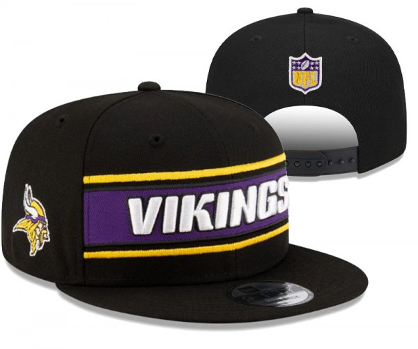 Minnesota Vikings Black Cap