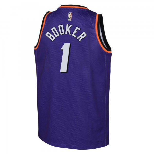 Youth Phoenix Suns Devin Booker Nike Purple 2022/23 Swingman Jersey - Classic Edition