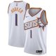 Unisex Phoenix Suns Devin Booker Nike White Swingman Jersey - Association Edition