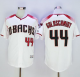 Arizona Diamondbacks #44 Paul Goldschmidt White/Brick New Cool Base Stitched MLB Jersey