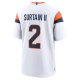 Men's Denver Broncos Patrick Surtain II Nike White Game Jersey