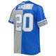 Men's Detroit Lions Barry Sanders Mitchell & Ness Blue/Silver Big & Tall Split Legacy Retired Player Replica Jersey