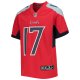 Youth Tennessee Titans Ryan Tannehill Nike Red Inverted Team Game Jersey