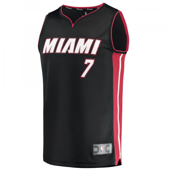 Men's Miami Heat Kyle Lowry Fanatics Black Fast Break Replica Jersey - Icon Edition