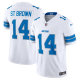 Men's Detroit Lions #14 Amon-Ra St. Brown Nike White Vapor F.U.S.E. Limited Jersey