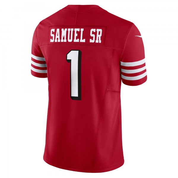 Men's San Francisco 49ers Deebo Samuel Sr Nike Scarlet Alternate Vapor F.U.S.E. Limited Jersey