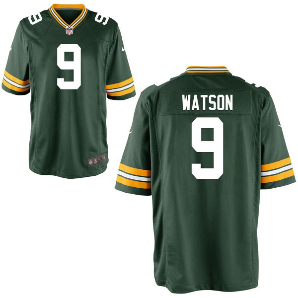 Youth Green Bay Packers Nike Green #9 Christian Watson Game Jersey