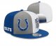 Indianapolis Colts Blue White And Grey Cap