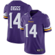 Nike Minnesota Vikings #14 Stefon Diggs Purple Team Color Youth Stitched NFL Vapor Untouchable Limited Jersey