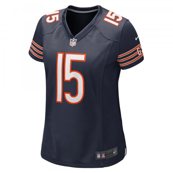 Women's Chicago Bears Rome Odunze Nike  Navy Game Jersey