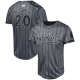 Youth New York Mets #20 Pete Alonso Nike Graphite 2024 City Connect Limited Player Jersey