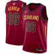 Men's Nike Cleveland Cavaliers #26 Kyle Korver Red The Finals Patch Swingman Icon Edition NBA Jersey