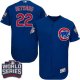 Chicago Cubs #22 Jason Heyward Blue Flexbase Collection 2016 World Series Bound Stitched MLB Jersey