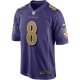 Men's Baltimore Ravens Lamar Jackson Nike Purple Alternate Game Jersey