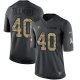 Nike Arizona Cardinals #40 Pat Tillman Black Youth Stitched NFL Limited 2016 Salute to Service Jersey