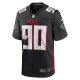 Men's Atlanta Falcons David Onyemata Nike Black Game Player Jersey