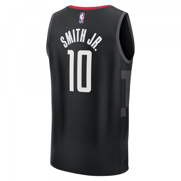 Youth Houston Rockets Jabari Smith Jr. Fanatics Black Fast Break Replica Player Jersey - Statement Edition