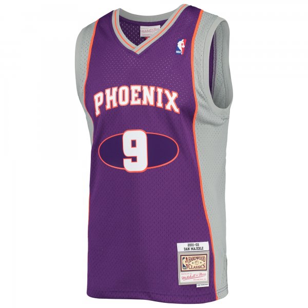 Men's Phoenix Suns Dan Majerle Mitchell & Ness Purple 2001/02 Hardwood Classics Swingman Jersey