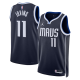 Unisex Dallas Mavericks #11 Kyrie Irving Jordan Statement Edition Navy Swingman NBA Jersey