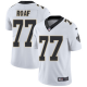 Nike New Orleans Saints #77 Willie Roaf White Men's Stitched NFL Vapor Untouchable Limited Jersey