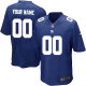 Nike New York Giants Customized Royal Blue Stitched Elite Youth NFL Jersey