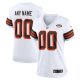 Women's Cleveland Browns Nike White 1946 Collection Alternate Custom Jersey