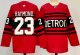 Men's #23 Lucas Raymond Detroit Red wings Red City Edition Jersey