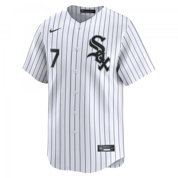 Men's Chicago White Sox Tim Anderson Nike White Home Limited Player Jersey