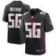 Men's Atlanta Falcons Keith Brooking Nike Black Game Retired Player Jersey