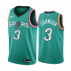 San Antonio Spurs Keldon Johnson #3 Teal 2022-23 City Edition Jersey