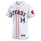 Men's Houston Astros Mauricio Dubon Nike White Home Elite Player Jersey