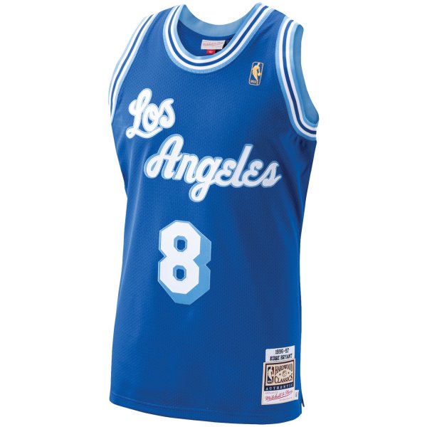 Men's Los Angeles Lakers Kobe Bryant Mitchell & Ness Royal 1996-97 Hardwood Classics Player Jersey