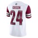 Men's Washington Commanders Antonio Gibson Nike White Vapor Limited Jersey