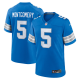 Men's Detroit Lions #5 David Montgomery Nike Blue Limited Jersey