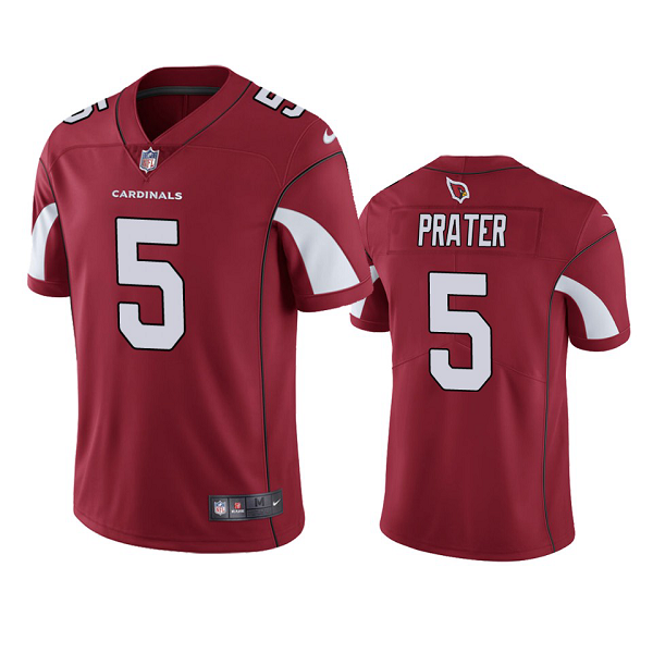 Men's Nike Arizona Cardinals #5 Matt Prater Cardinal NFL Vapor Limited Jersey