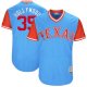 Texas Rangers #35 Cole Hamels Light Blue Hollywood" Players Weekend Stitched MLB Jersey"