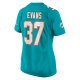 Women's Miami Dolphins Darrynton Evans Nike  Aqua Team Game Jersey