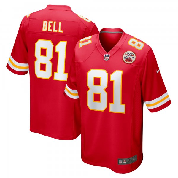 Men's Kansas City Chiefs Blake Bell Nike Red Game Player Jersey