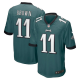 Youth Philadelphia Eagles #11 A.J. Brown Nike Midnight Green Player Game NFL Jersey