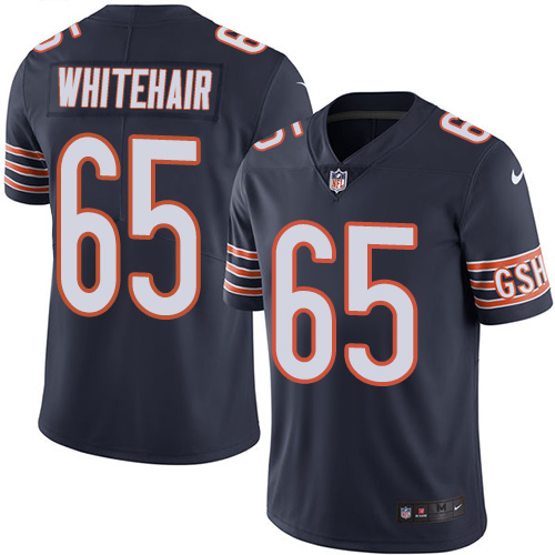 Nike Chicago Bears #65 Cody Whitehair Navy Blue Team Color Men's Stitched NFL Vapor Untouchable Limited Jersey